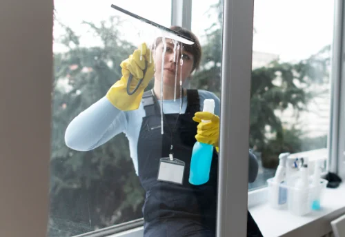 Nettoyage de vitres intérieures et extérieures à Thervay